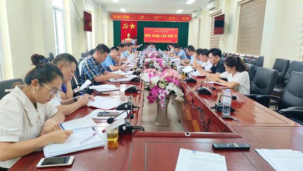 Hội nghị Ban chấp hành Đảng ủy xã Tân Uyên